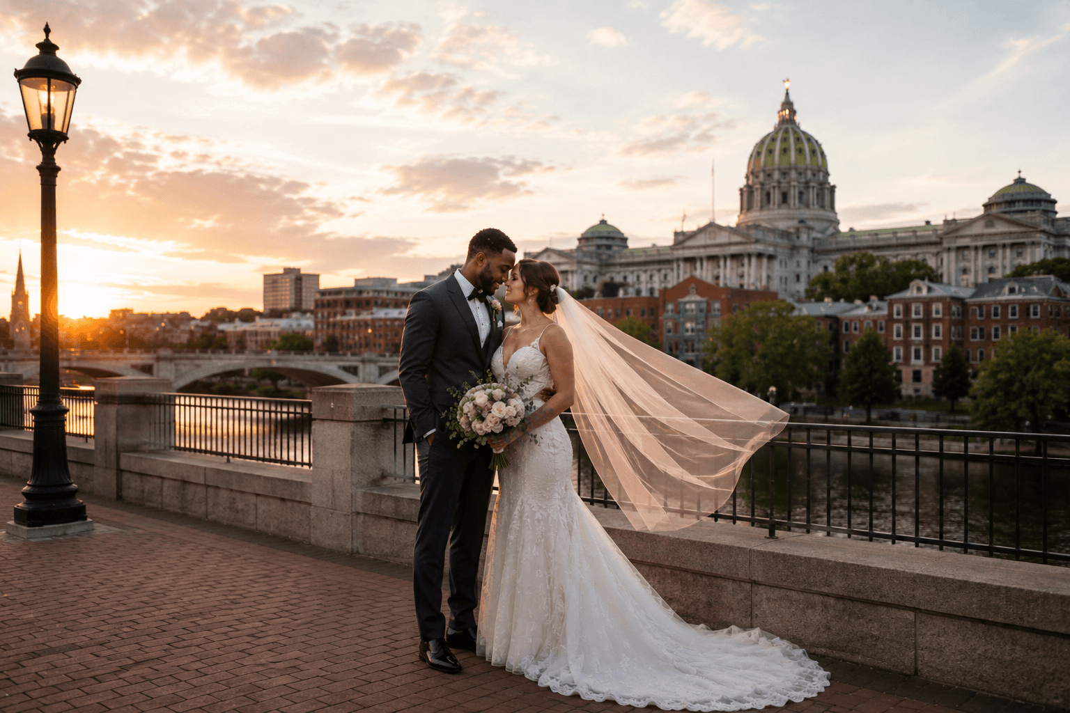 Portfolio photograph 2: Wedding By The Riverside. Anthony Marchiano.